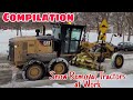 Snow Removal Tractors At Work Compilation