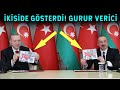 Erdoğan ve Aliyev Gösterdi! Gurur Verici Anlar Yaşandı