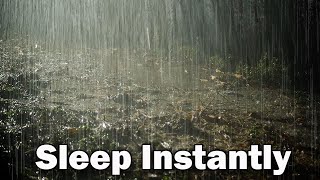 INSOMNIA Relief with Heavy Rain & Peaceful Thunder Sounds in Rainforest - Rain Sounds for Sleeping