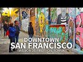 SAN FRANCISCO - Mission District, Street Walk in San Francisco City, California, USA, Travel, 4K UHD