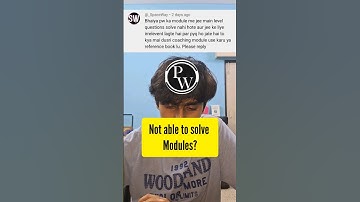 Only Solving PW Module is Enough ⁉️🔥#jee#jee2025#iit#pw#shorts#jee2026#jeewallah#motivation