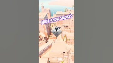 2 insane Anubis smokes from 1 spot – mid doors + connector to water! Must-know CS2 lineup.