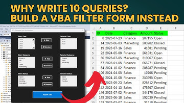 This VBA Form Replaces 10 SQL Queries (and Automates Everything)
