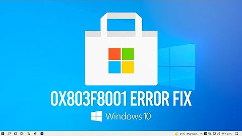 Windows Store 0x803f8001 Error in Windows 10 11 FIX