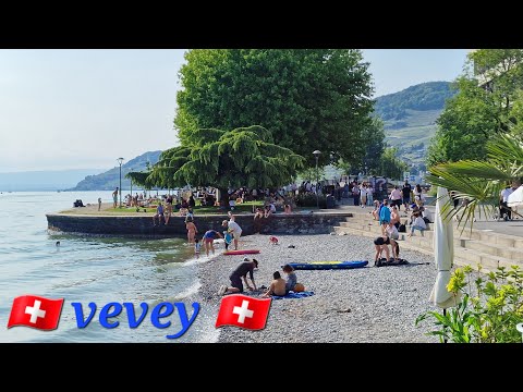 Vevey Switzerland 28.05.2023 4K Ultra hd