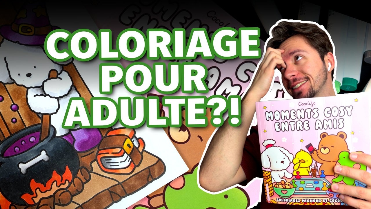Je test le coloriage pour Adulte : Le Livre de Coco Wyo!