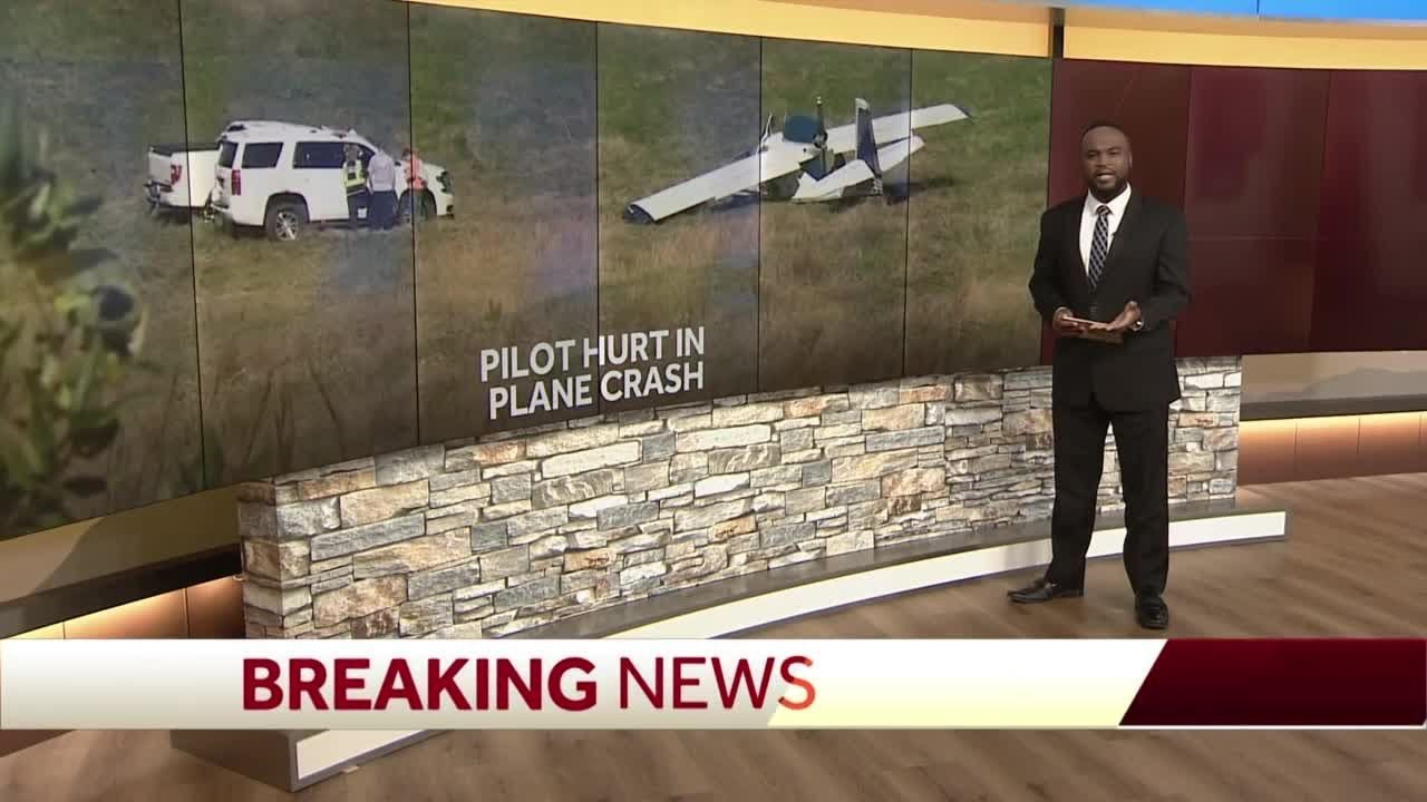 Davie County plane crash leaves pilot injured