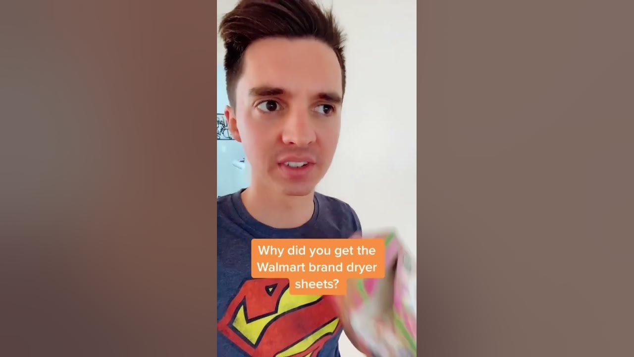 Dryer Sheets? walmart laundry comedy skit YouTube