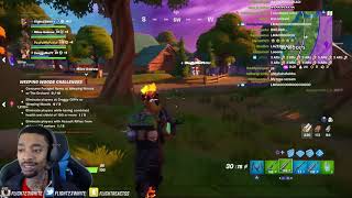 FlightReacts CARRYS Teammates In His FIRST Time Playing Travis Scott Fortnite Astronomical Event!