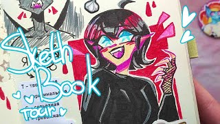 видео: Обзор на скетчбук🐰🍪 картинка: Обзор на скетчбук🐰🍪