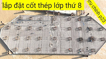 Cầu đại ngãi 1 trụ chính p23 lắp đặt cốt thép lớp thứ 8, chuẩn bị bơm bê tông ngày 8/12/2025 