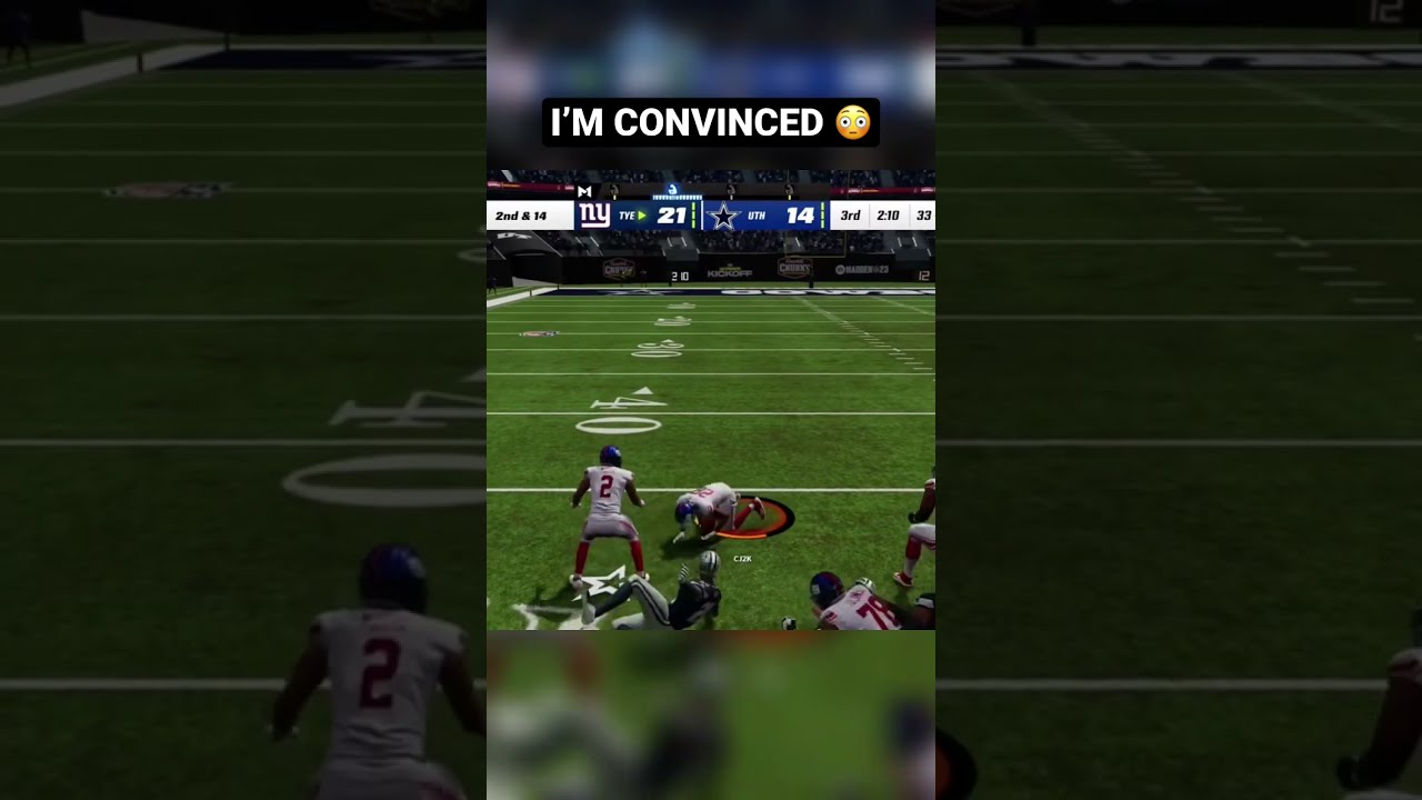 This Dude Is HACKING Shorts Videogames Madden Madden23 Viral