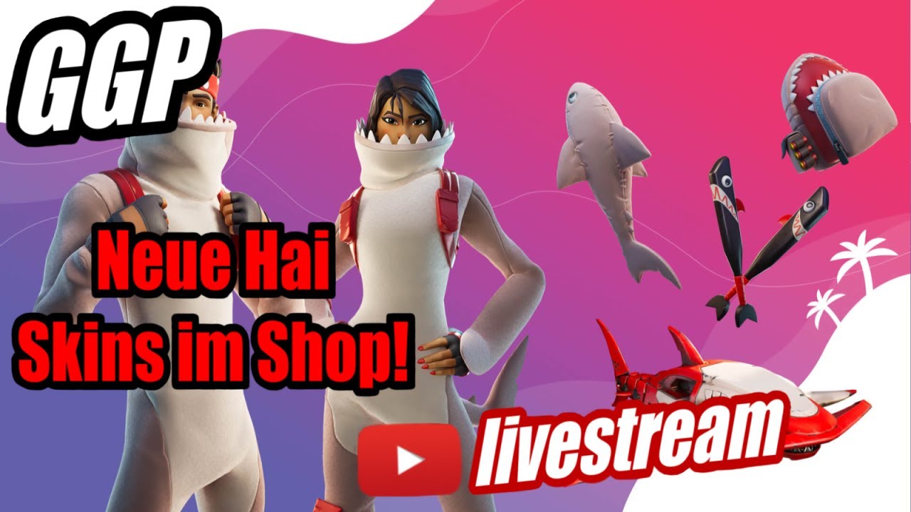 Neue Hai Skins im Shop! Pures Gold LTM! Summer Splash 2020