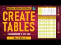 Master InDesign Tables: Creating with Manual &amp; Text Frame [Sindhi/سنڌي]