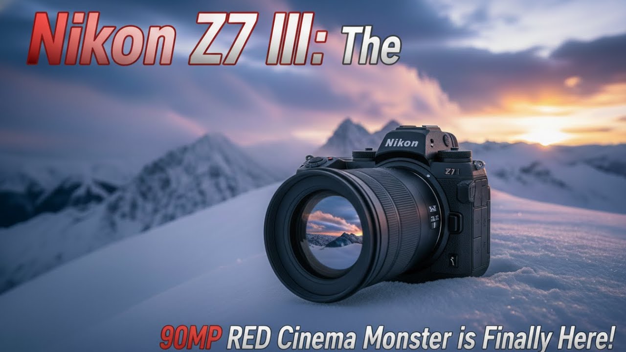 Nikon Z7 III: The 90MP RED Cinema Monster is Finally Here!