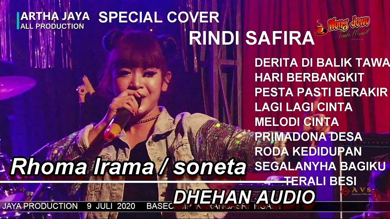 FULL ALBUM RINDI SAFIRA DHEHAN PRO DERIYA DI BALIK TAWA  WONG JOWO NGAWI  melodi cinta roda  AVS