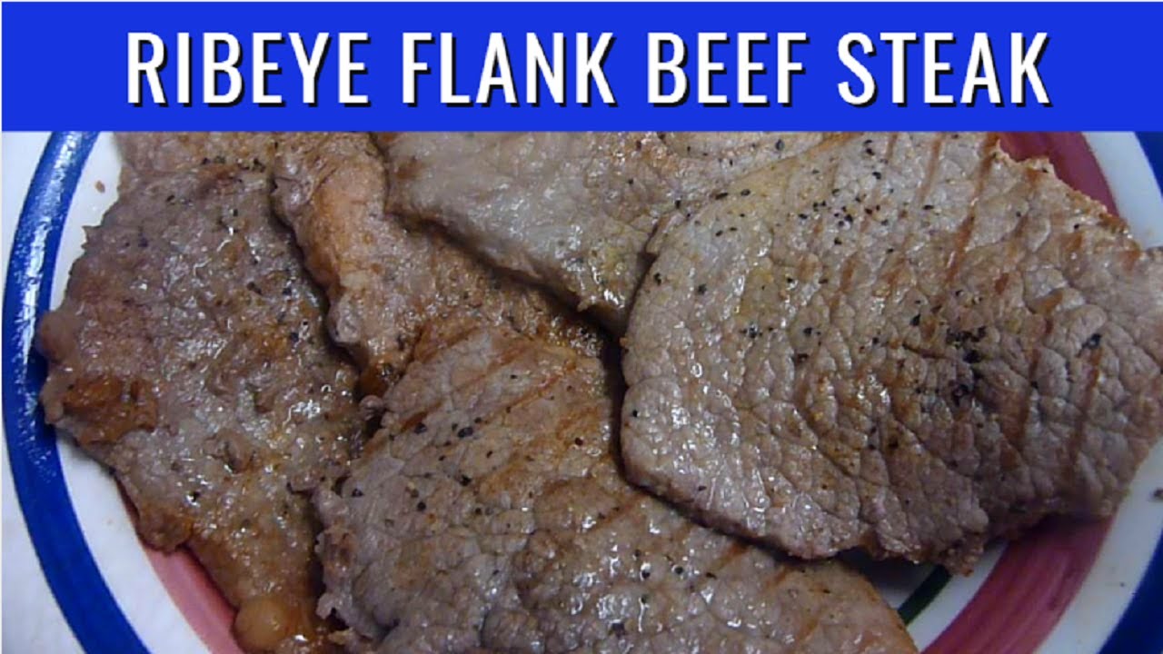 Grilled Ribeye Flank Beef Steak | How To Grill Ribeye Flank Beef Steak | PinoyAtHeartAdventures