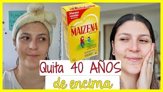 Mascarilla con MAIZENA 👏 BLANQUEA y QUITA LAS ARRUGAS 😱 al INSTANTE screenshot 4