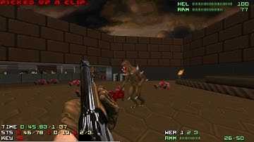 Doom 404 Map02 Bad Signal UV Max in 1:27