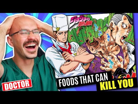 DOCTOR REACTS to The Most Bizarre Diet | JoJo's Bizarre Adventure