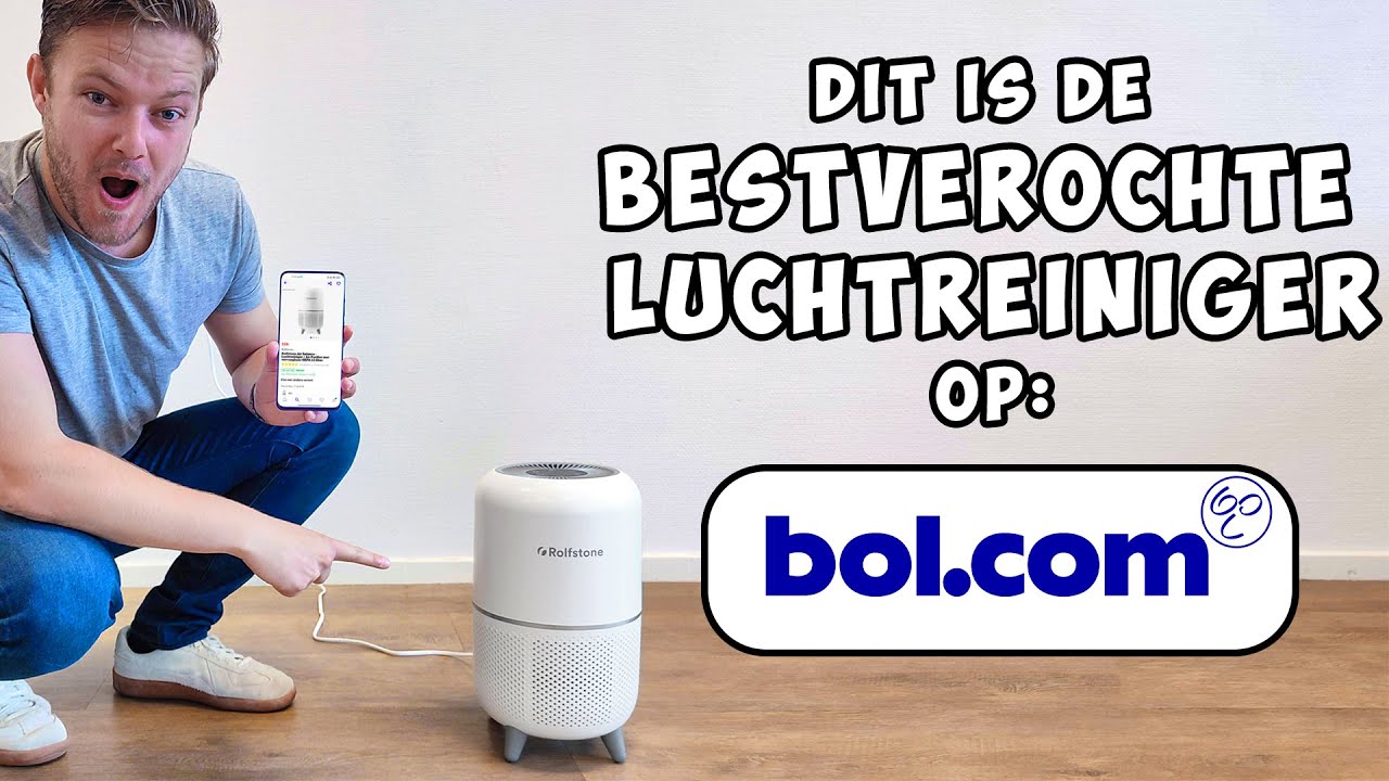 Dit Is De Bestverkochte Luchtreiniger Op Bol.Com! - Rolfstone Air Balance  Met Hepa Filter - Youtube