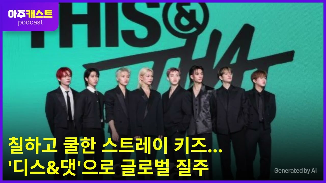 칠하고 쿨한 스트레이 키즈…디스&댓으로 글로벌 질주