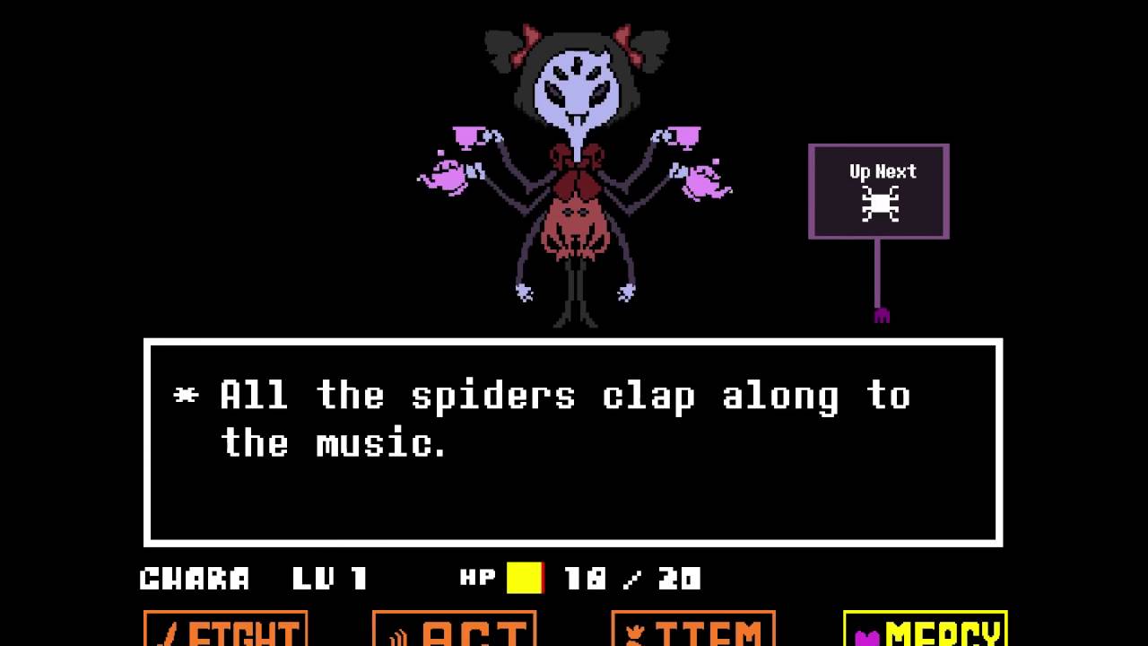 Muffet fight undertale