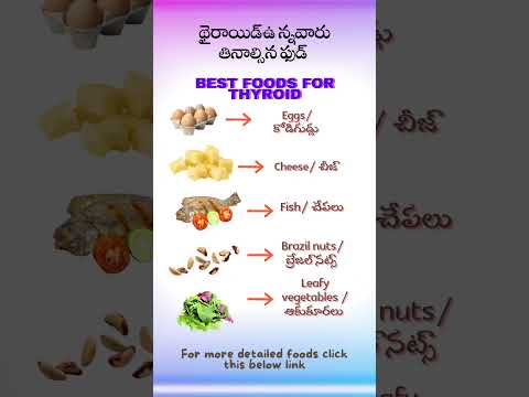 Best Foods For Thyroid In Telugu Thyroid Thyroid Food Food List Thyroid Healthyfood