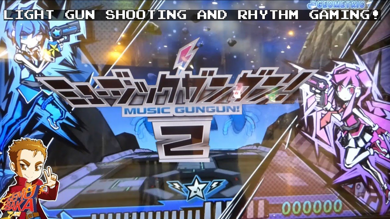 Rhythm Games #31: Music GunGun 2 Arcade Gameplay (Taito) - YouTube