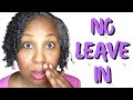 Wash and Go Without a Leave In Conditioner | Gel Only