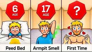 Comparison: Awkward Things At Each Age
