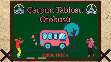 Çarpım Tablosu Hepsi - Kolay Ezberleme Şarkısı Rap | Çarpım Tablosu Otobüsü - Şarkılı Öğrenme