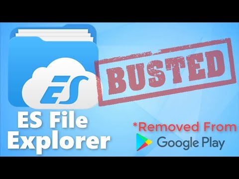 ES file Explorer Removed From The Google Play Store!! Here's Why and how to install