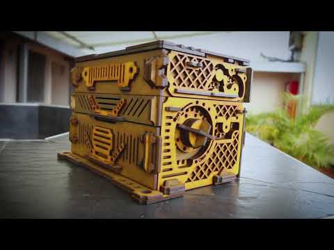 Caja Mecánica Steampunk