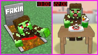 ZOMBİLERİN BİR GÜNÜ! 😱 - Minecraft