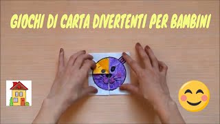 Tutorial Gioco di carta divertente per bambini da costruire - Funny card game for kids to build screenshot 4