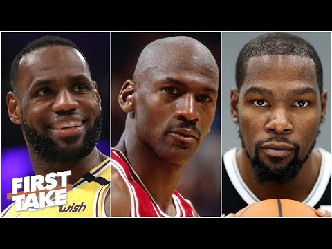 LeBron or Kevin Durant: Who is the better running mate for Michael Jordan? | First Take