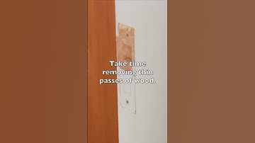 How to Install a Strike Plate