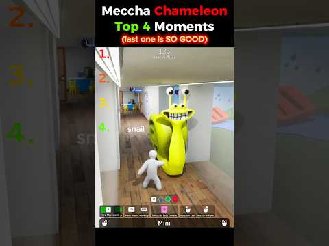 Top 4 Meccha Chameleon Moments 🤣 #shorts