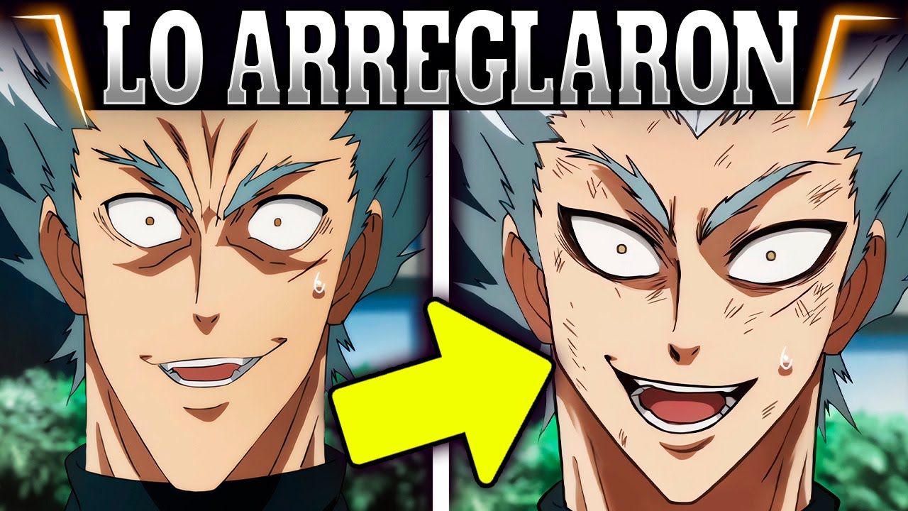 Arreglaron TODOS los dibujos feos de One Punch Man T2