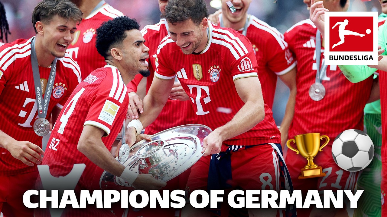 Party Time! - FC Bayern München Are Your Bundesliga Champions! 🏆🔴🍻