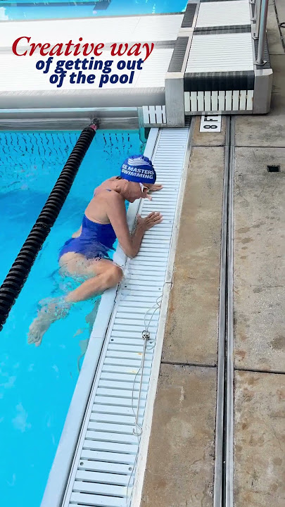 This is us getting out after our workout this morning.