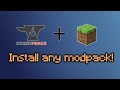 How to install any modpack on Curse Forge (with Twitch Launcher or without)