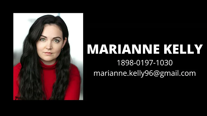 Marianne Kelly Showreel 2021