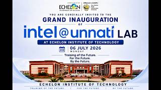 Intel Lab || Echelon Institute of Technology || Inauguration