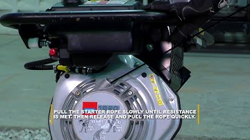 Start Up Procedure  Diesel Rammers