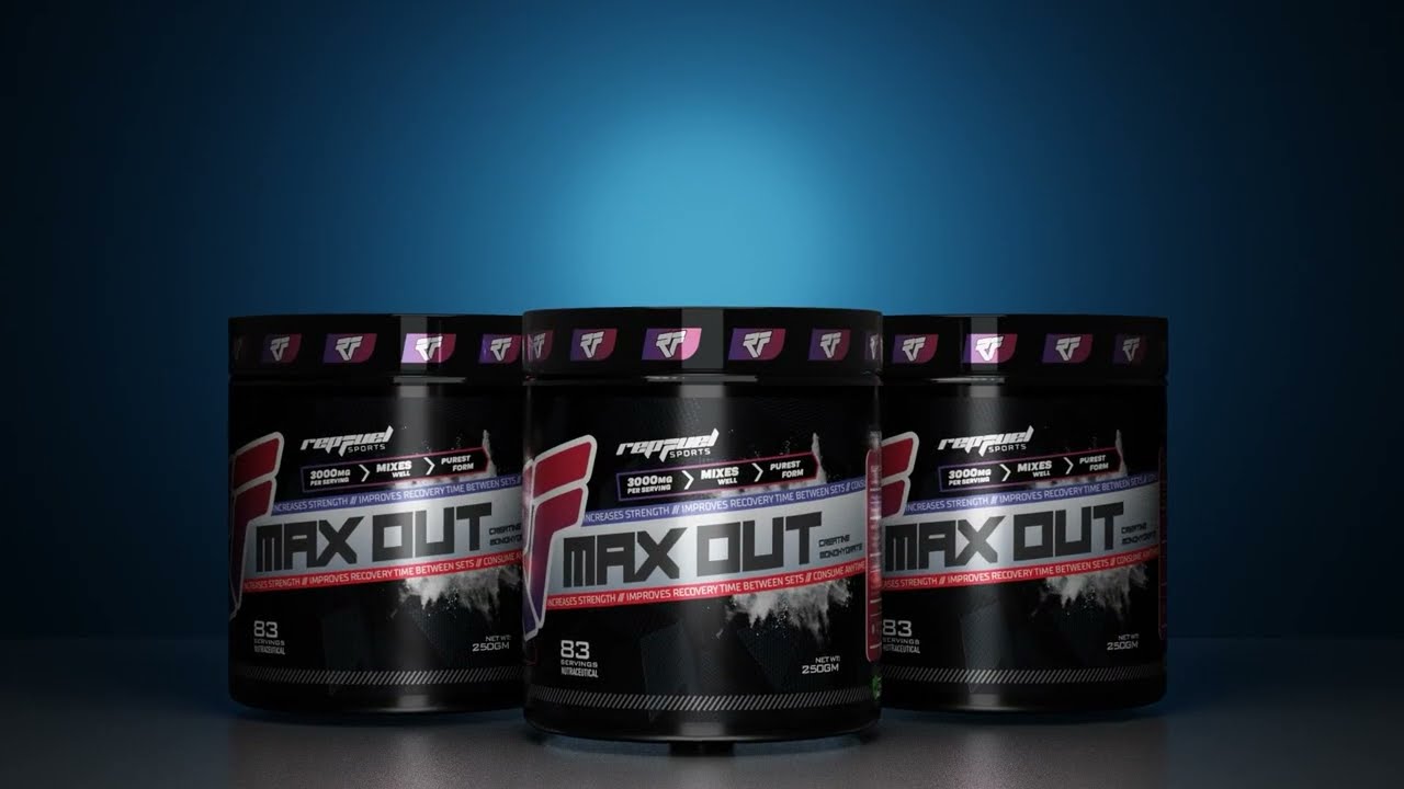PRODUCT 3D ADS | Supplement 3D | Repfuel SUPPLEMENT ADS| BLENDER 3D