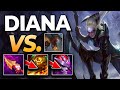 He picked FIDDLESTICKS into DIANA. SO I SMURFED ON HIM IN MASTER ELO! [League Of Legends]