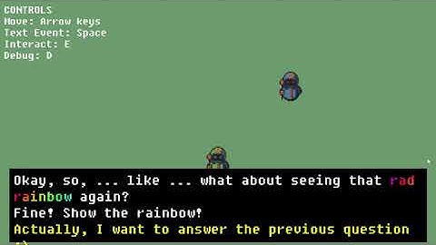 Dialogue System - Choices - Draft 1 Demo