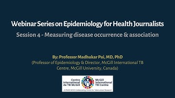 Session 4 - Measuring disease occurrence & association